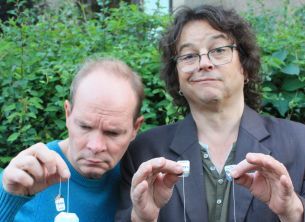 Stefan Graen & Lars Wätzold (Comedy-Company) mit Hans Kaul am Klavier